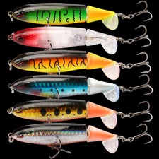 6pcs Whopper Plopper Topwater
