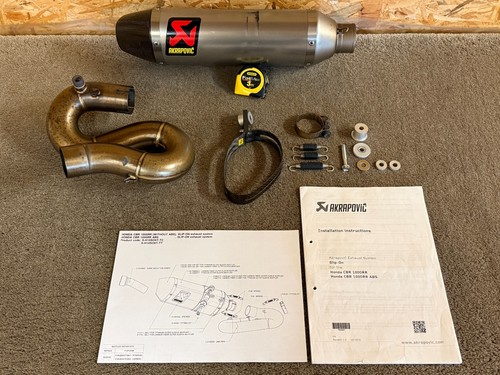 Akrapovic exhaust exhaust