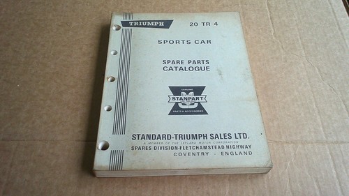 Triumph tr4 spare parts - triumph,