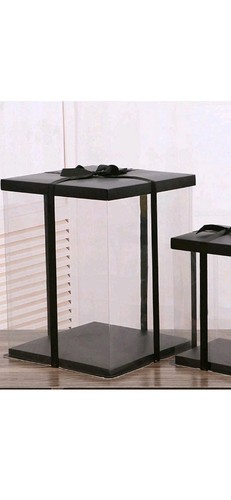 Large clear pvc gift boxes - gift,
