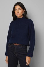 Wallis Navy Jumper Womens