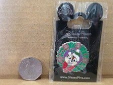 disney pins large christmas chip from chip and dale  pin