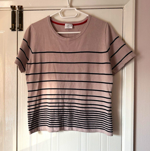 Eastex beige black striped - &,