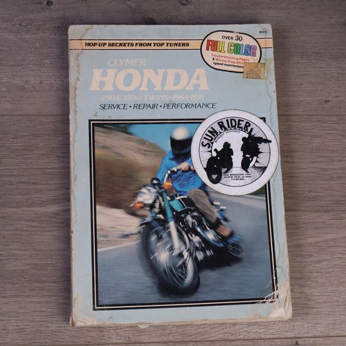Clymer honda 250 350 - clymer, twins
