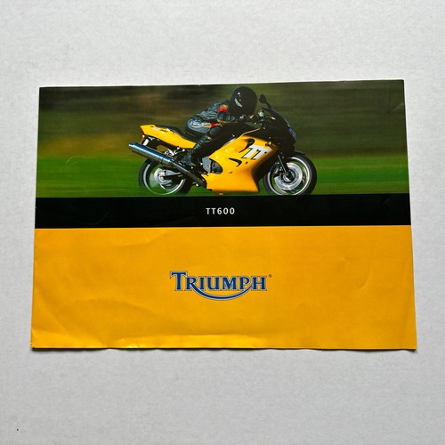 Triumph tt600 motorcycle - triumph,