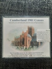Cumberland 1901 Census On CD