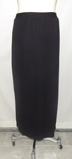 CHALOU Black Polyester Crepe