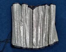 Vollers Silver Glitter Corset 2004 Worn Once