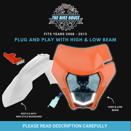Ktm 2008 2013 drl - 2008-2013, orange