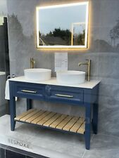Heritage Bathrooms Broughton Double Washstand 1200mm Including Taps & Wastes