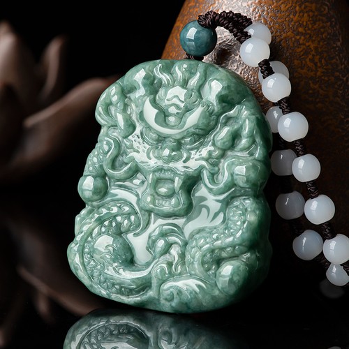 Natural myanmar jadeite dragon - jadeite,