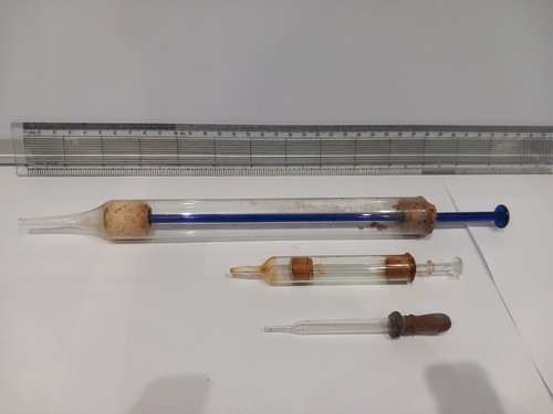 Antique glass medical - antique,