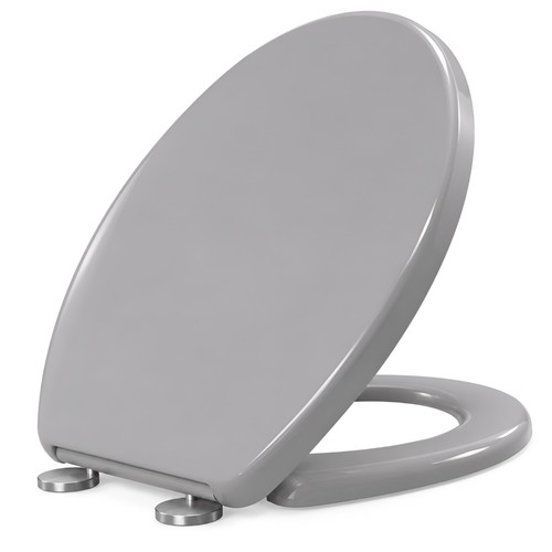 Quick release toilet seat - toilet, soft