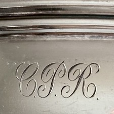 Vintage silver plates platter - vintage,