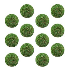  12 Pcs Wedding Decorations Artificial Moss Rocks Decorative Spheres