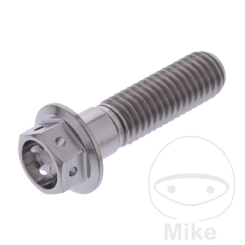 Jmp titanium hex bolt m8x1 - titanium,
