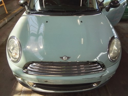 Bonnet blue mini hatch mk2 - blue,