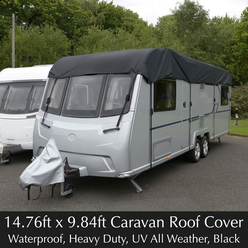 5x3m black waterproof - black,