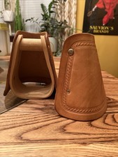 Western horse saddle - horse, stirups