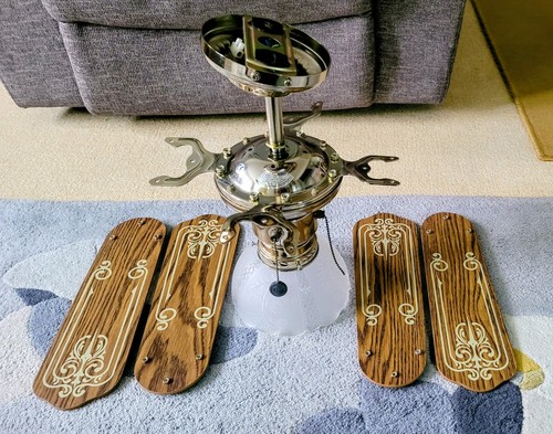 Vintage ceiling fan - vintage, s.m.c.