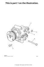 Land Rover Genuine Compressor