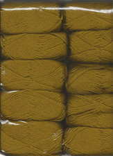 10 X 50G BALLS SIRDAR COUNTRY CLASSIC DK IN GOLDEN OLIVE