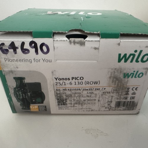 New wilo yonos pico - new, 25/1-6-130