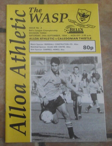 1994 alloa athletic - 1994-95, (sep)