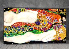 Gustav Klimt Water Serpents II