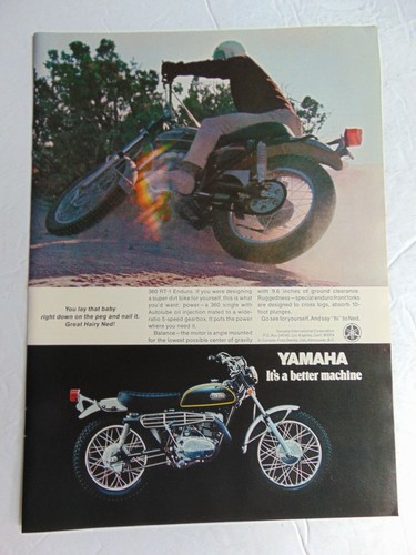 1970 yamaha 360 enduro - 360,