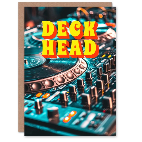 Deck head console vinyl - dj,