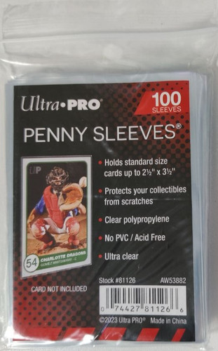 100x ultra pro soft penny - ultra,