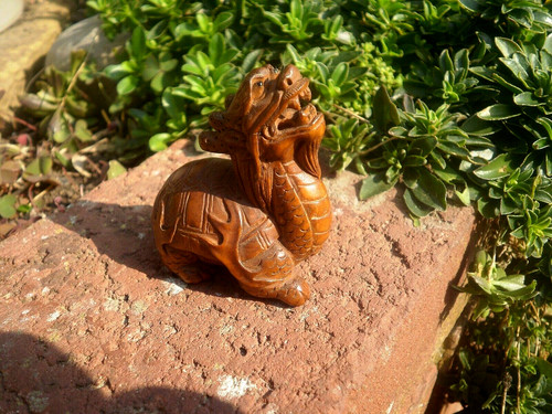 Hand carved wood - hand,