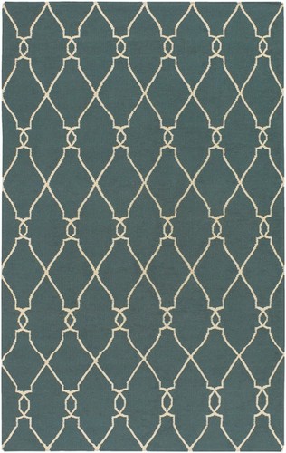 4x6 carpet blues lines shapes - 4x6,