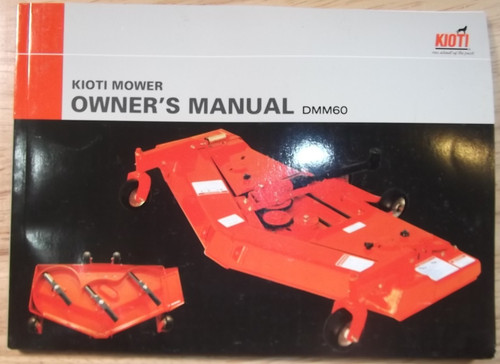 Kioti dmm60 finish mower - kioti,