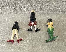 Set Of 3 Ceramic Novelty Wine