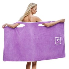 Bathrobe Bath Towel Wrap
