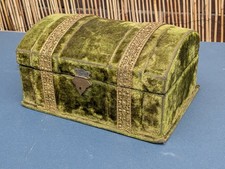 Antique french green velvet - antique,