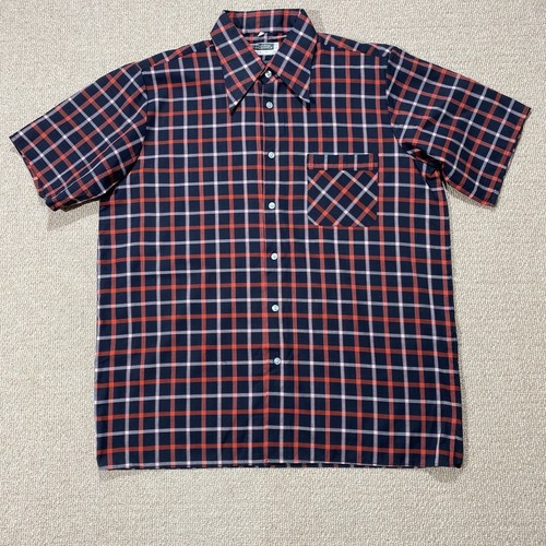 Vintage 70s shirt mens large - 70s,