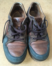 Slacker Mephisto Men Size 8 Leather Brown Hydro Project Walking Hiking Shoes