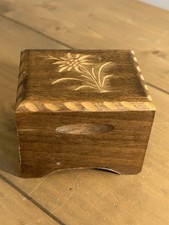 Vintage Swiss Musical Carved