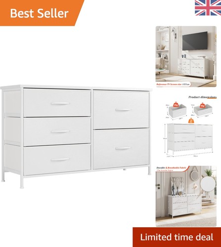 White dresser for bedroom - bedroom, with