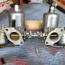 twin SU HS4 carburetors