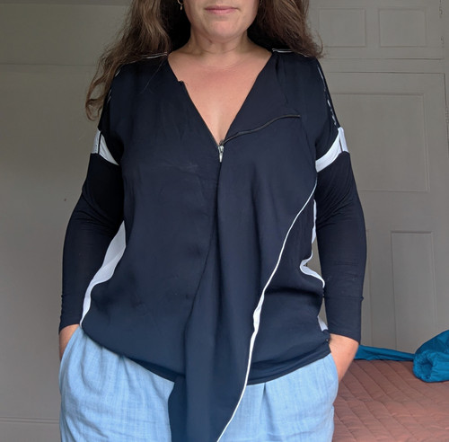 Mint velvet navy white - velvet, &