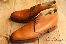 Barker Tan Brown Grain Leather