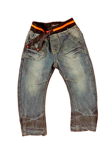 Denim distressed blue - co,
