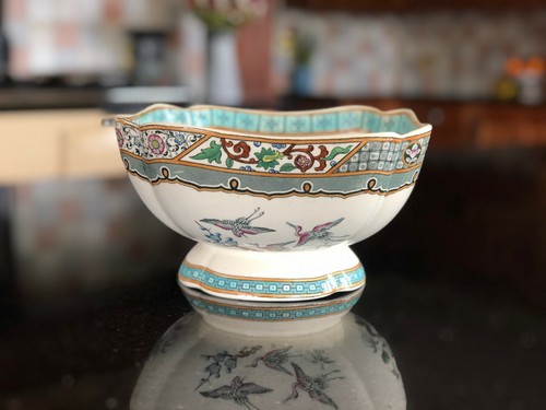 Antique melbourne fruit bowl - antique,