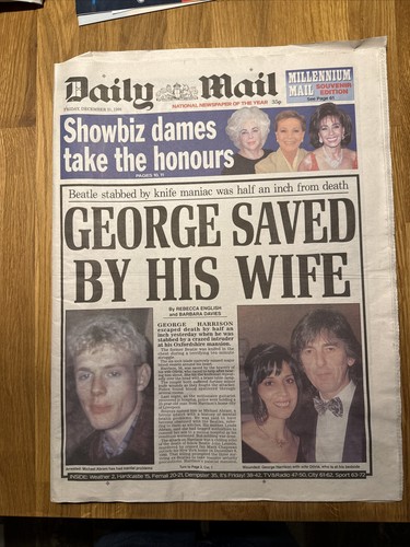 Daily mail newspaper - daily, 31st