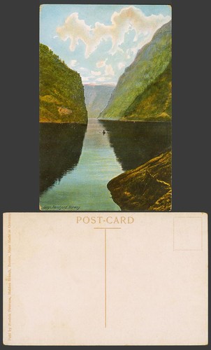 Norway old colour postcard - colour,
