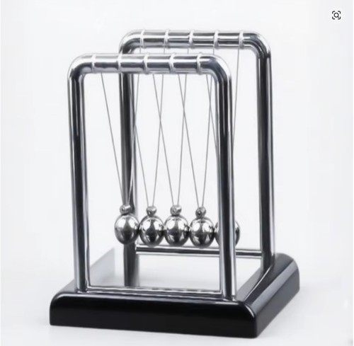 Newton cradle steel balance - newton's,